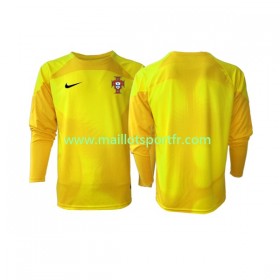 Maillot de Foot Portugal Gardien Domicile Coupe du monde 2022 ML